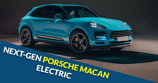 Next-gen Porsche Macan Electric