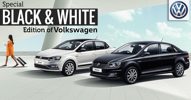 Special Black and White Edition of Volkswagen