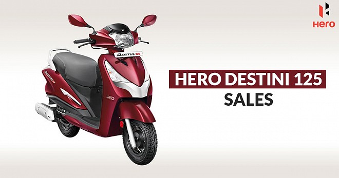 Hero Destini 125 Sales