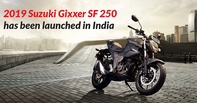 2019 Suzuki Gixxer SF 250