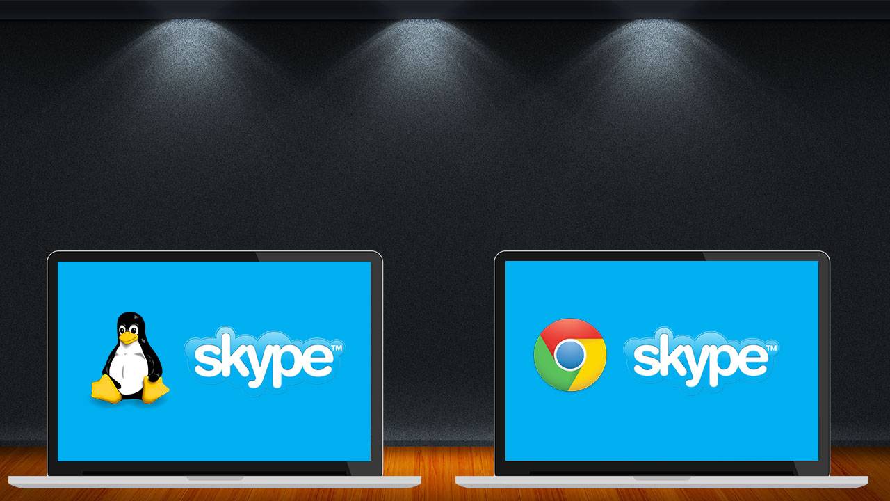 At this point of time Microsoft is building up another Skype application for Linux