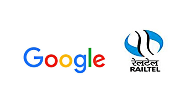 Google works closely with RailTel