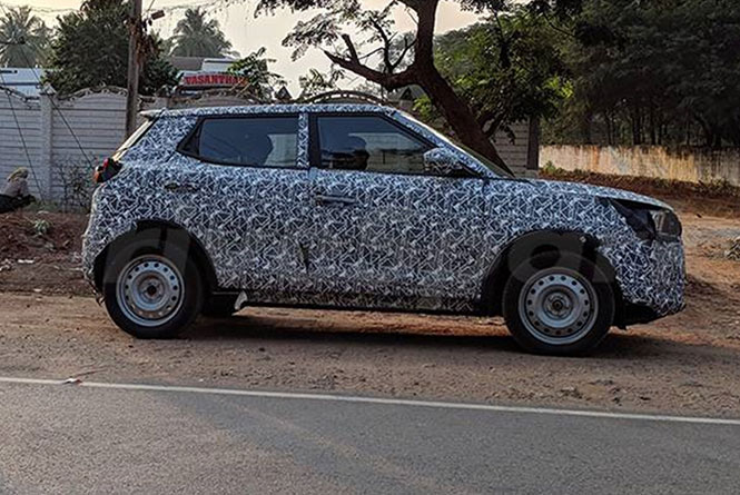 SsangYong Tivoli Based New Mahindra Compact SUV Spied