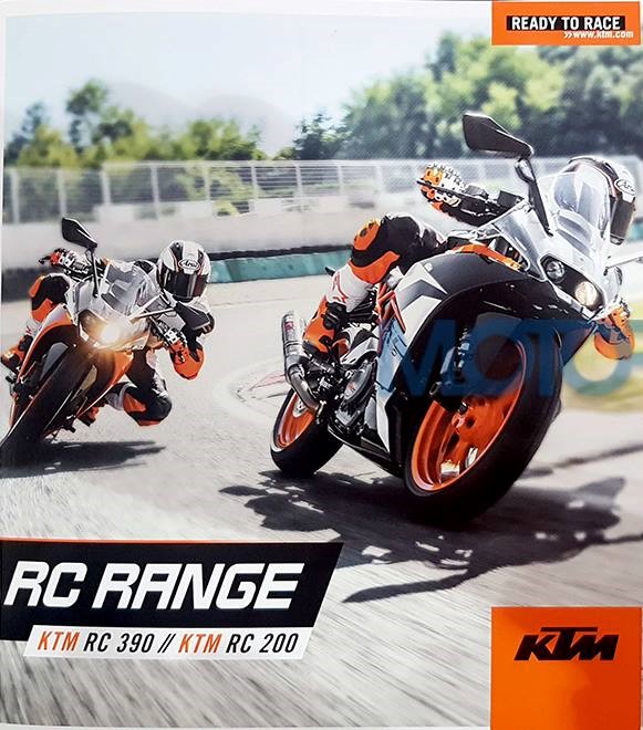 KTM 2017 RC390 and RC200