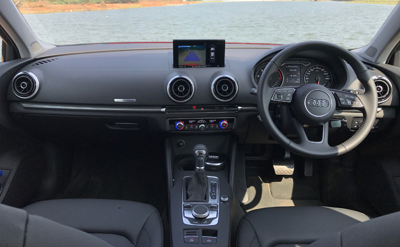 2017 Audi A3 Facelift Launched in India interior dashboard Profileq