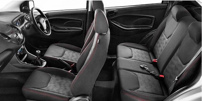 2017 Ford Figo Sports And Aspire Sports interior Profile