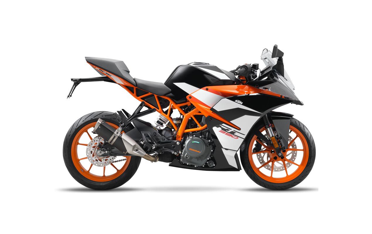 KTM 2017 RC390 with new Graphics