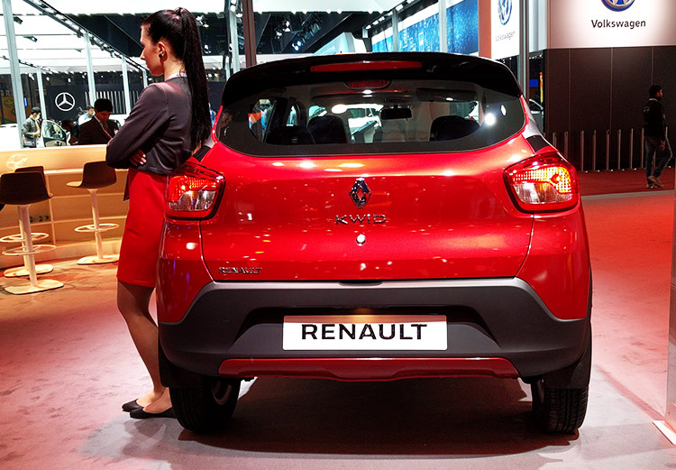 New Renault Kwid from rear end