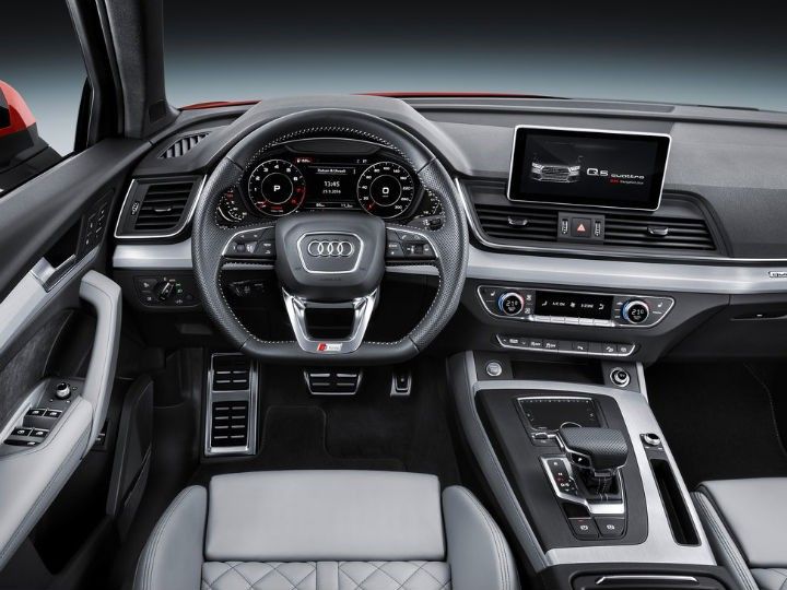 India-Bound 2017 second generation Audi Q5 Interior Profile