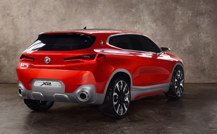 BMW X2 Compact SUV Concept at the rear end