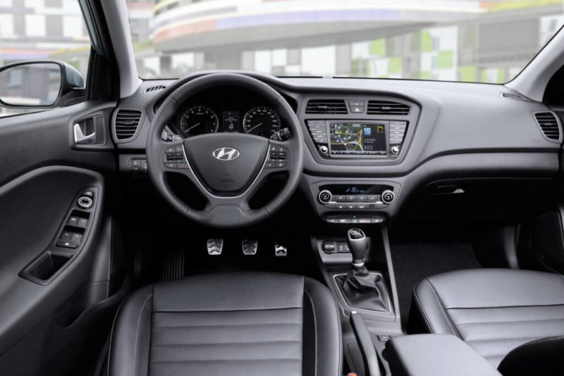 2018 Hyundai Elite i20 Facelift Snapped Testing in India Interior Dashboard Profile