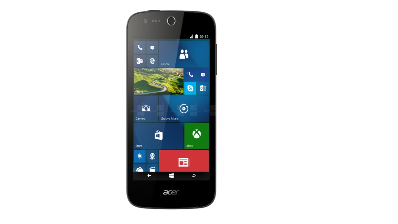 Acer Liquid M330 with a 4.5-inch FWVGA display