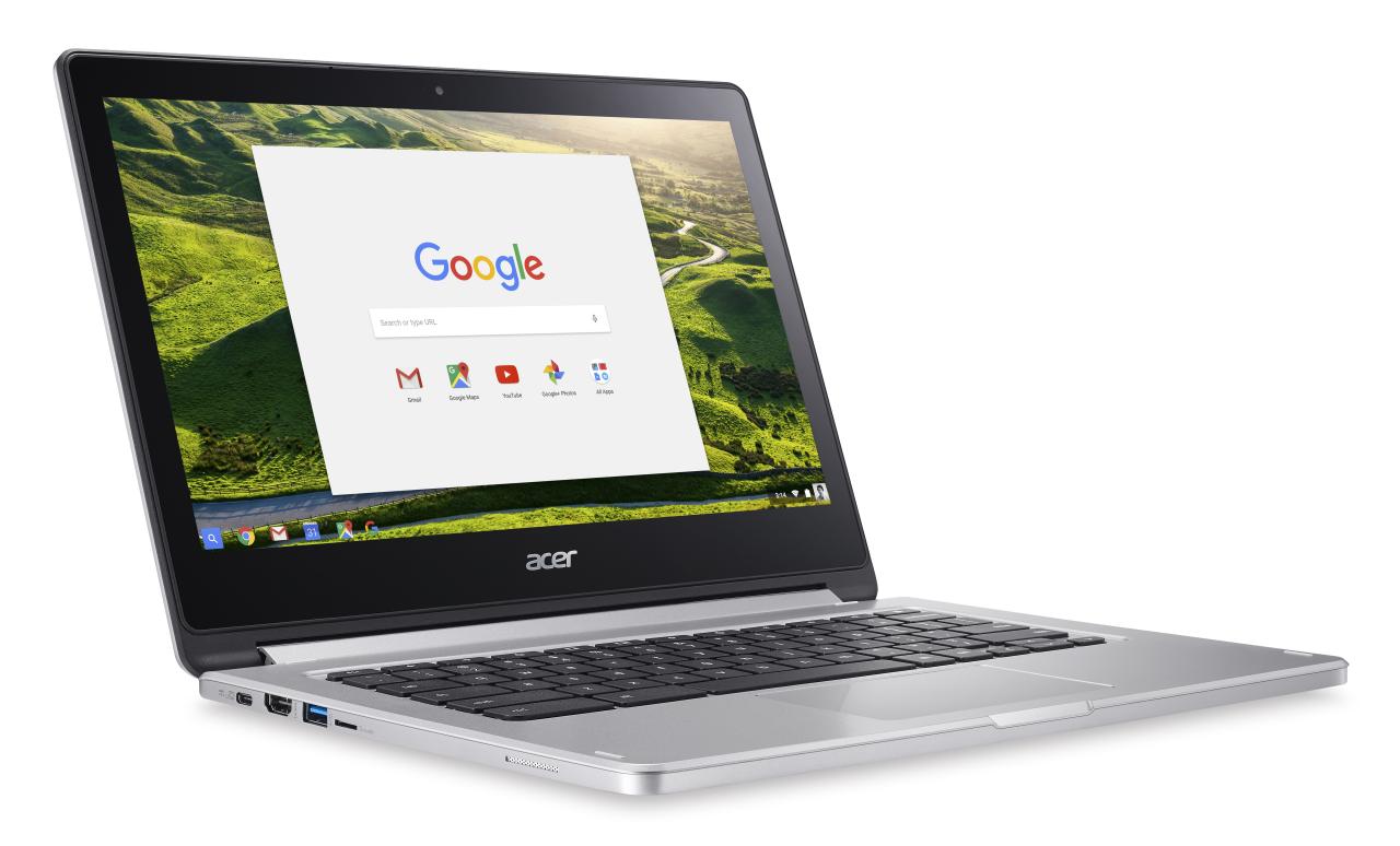 Chromebook has to offer a 13-inch full-HD (1080×1920 pixels) IPS touchscreen display
