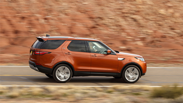 All new Land Rover Discovery side profile