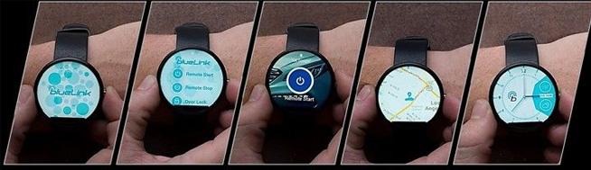 Android Wear Smartwatch App for Hyundai
