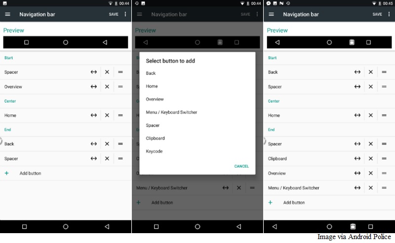 Navigation Bar Customizer for Android 7.0 Nougat