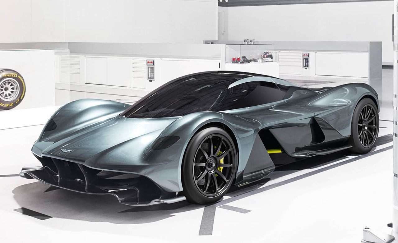 Aston-Martin & Red Bull AM-RB 001 HyperCar Front side Profile