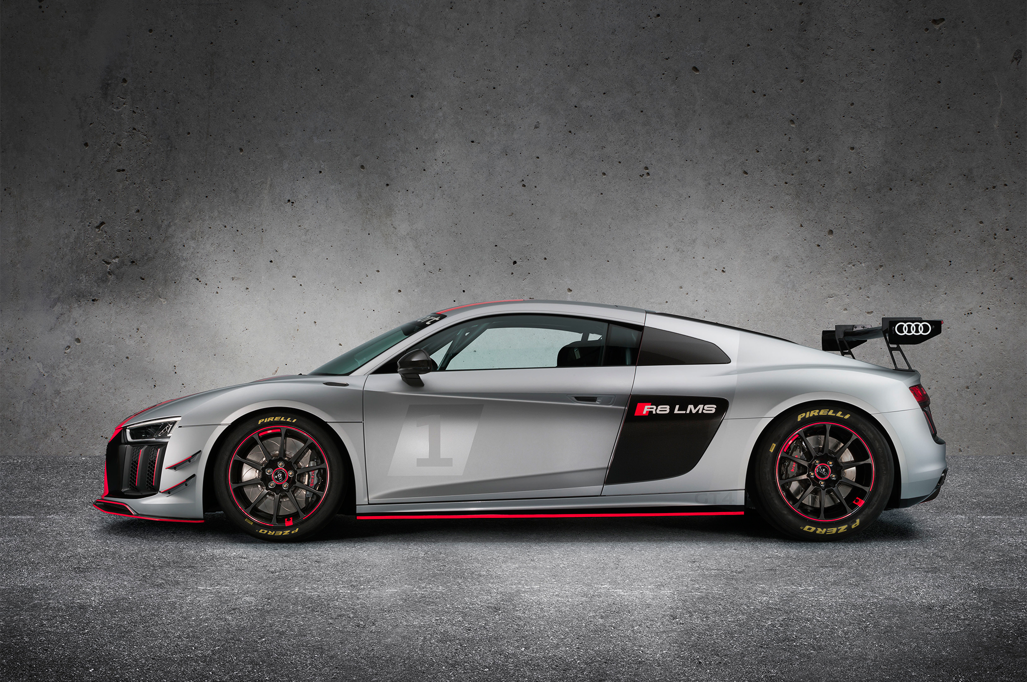 Audi R8 LMS GT4 Displayed at New York Auto Show Side Profile
