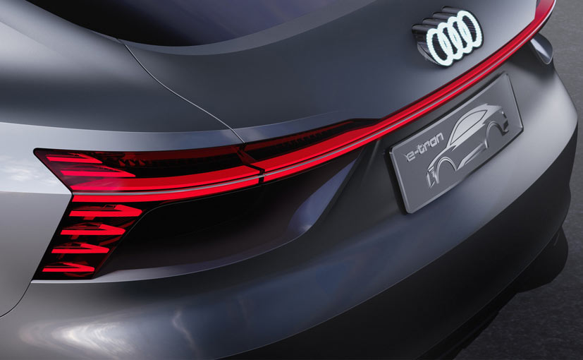 Audi Shows Glimpse of e-Tron Sportback Rear Profile
