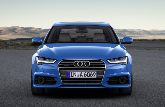 2017 Audi A6 Model at the front end