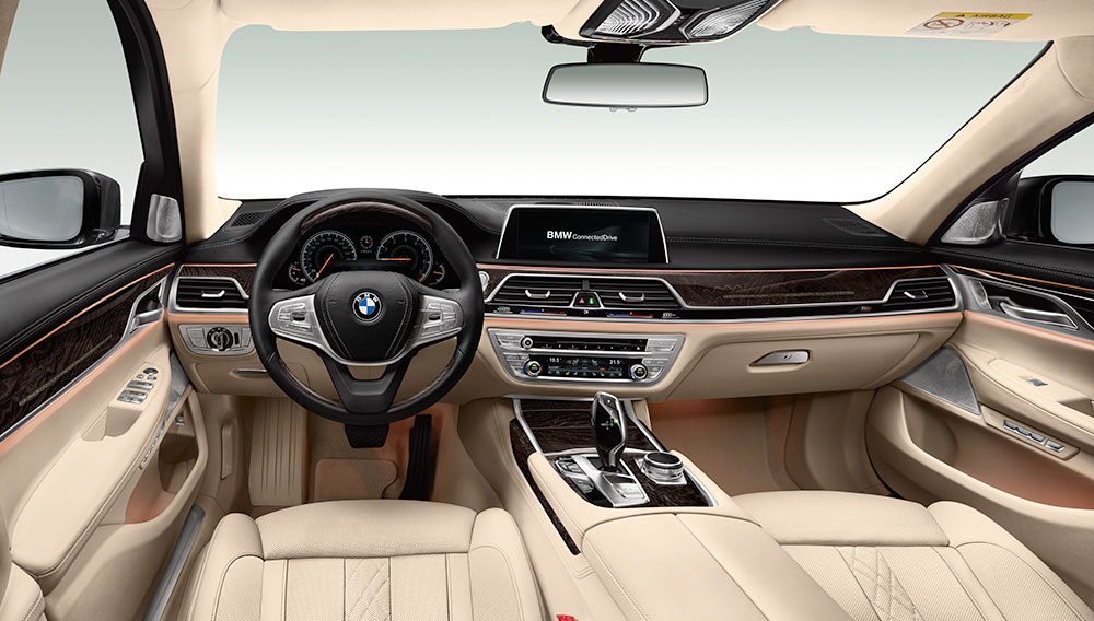 BMW 7-series 740Li DPE Signature India Interior Profile