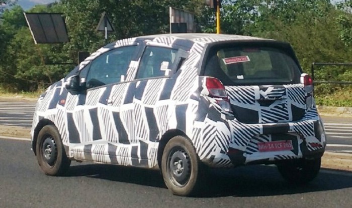 Chevrolet Beat 2017 Spied Testing in India