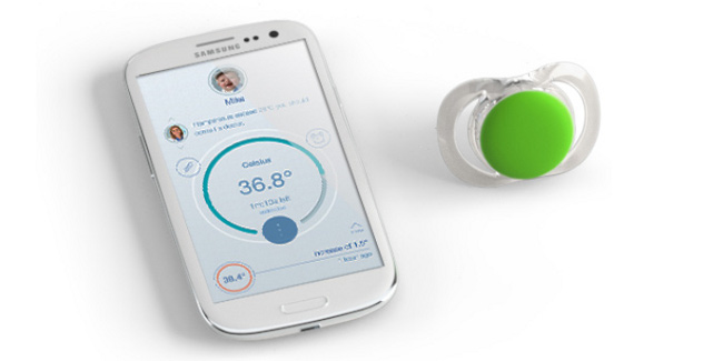 Bluetooth enabled Pacifier for Child