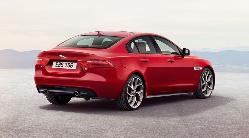 Bookings for Jaguar XE Diesel Variant Started in India Side Rear Profile