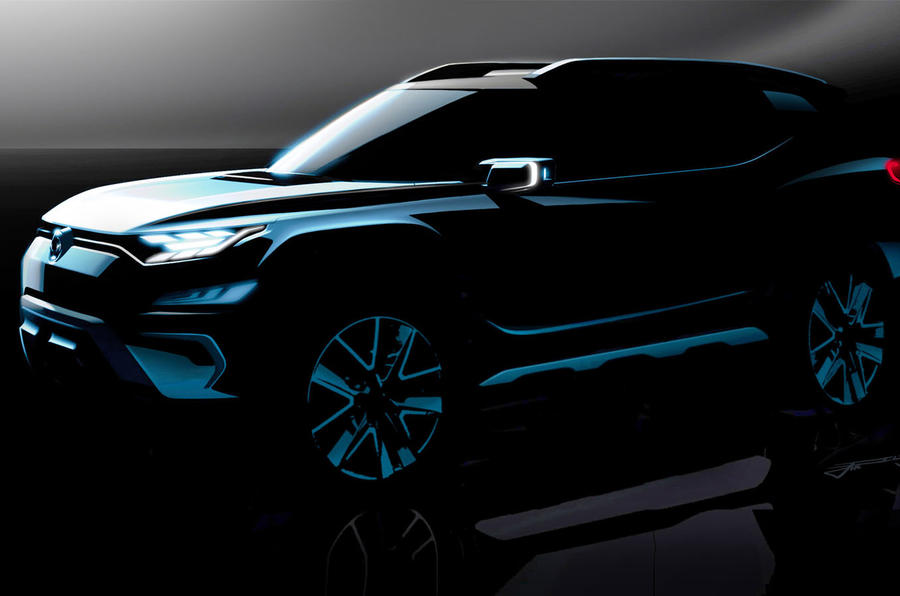 Concept SsangYong XAVL SUV Front Side Profile