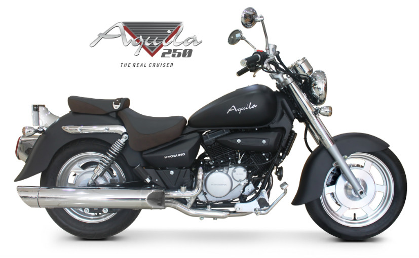 DSK Hyosung Aquila 250 Limited Edition Matte Black Launched in India