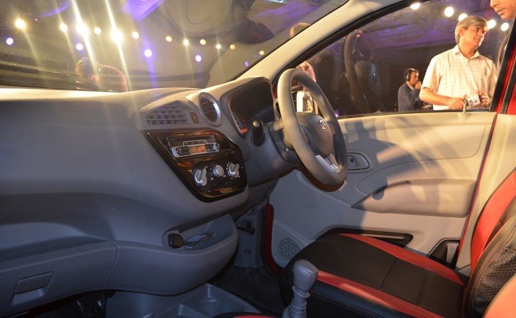 Datsun Redi-Go Sport Edition inside the cabin