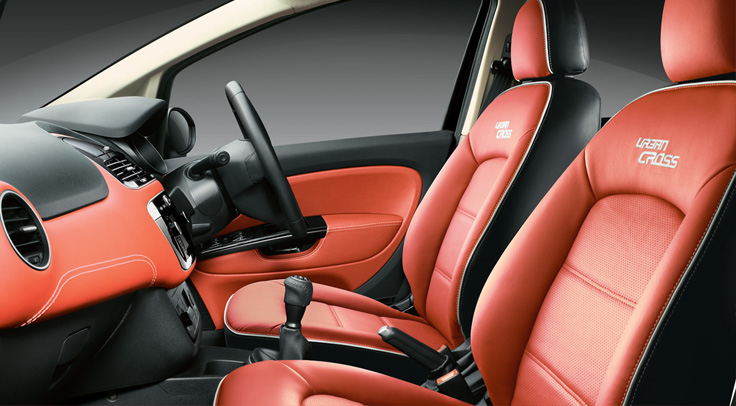 Fiat Urban Cross Launched in India Interior theme