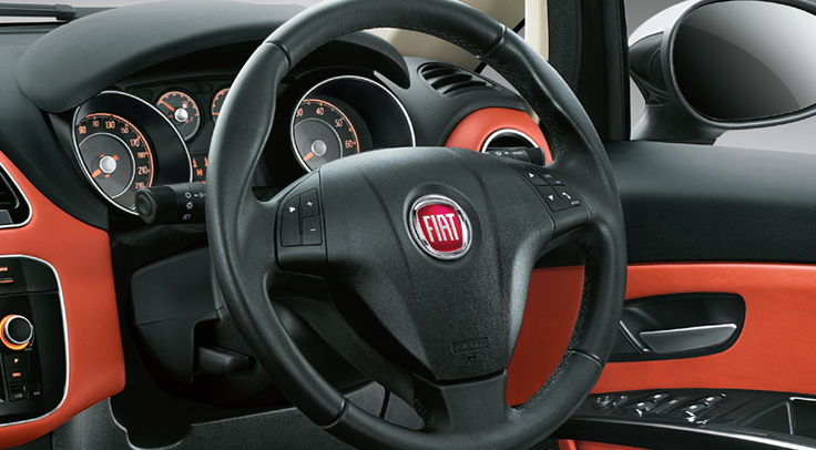 Fiat Urban Cross Launched in India Interior Steering and dashboard