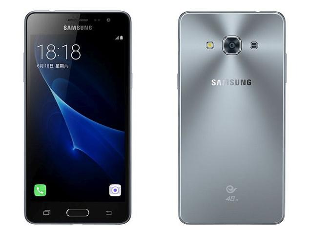 Galaxy J3 Pro front and back