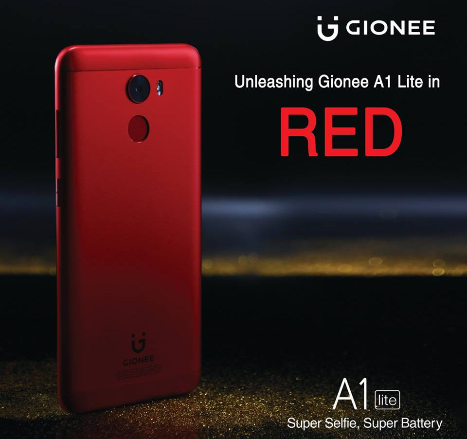 Gionee A1 Lite has a unibody metal design