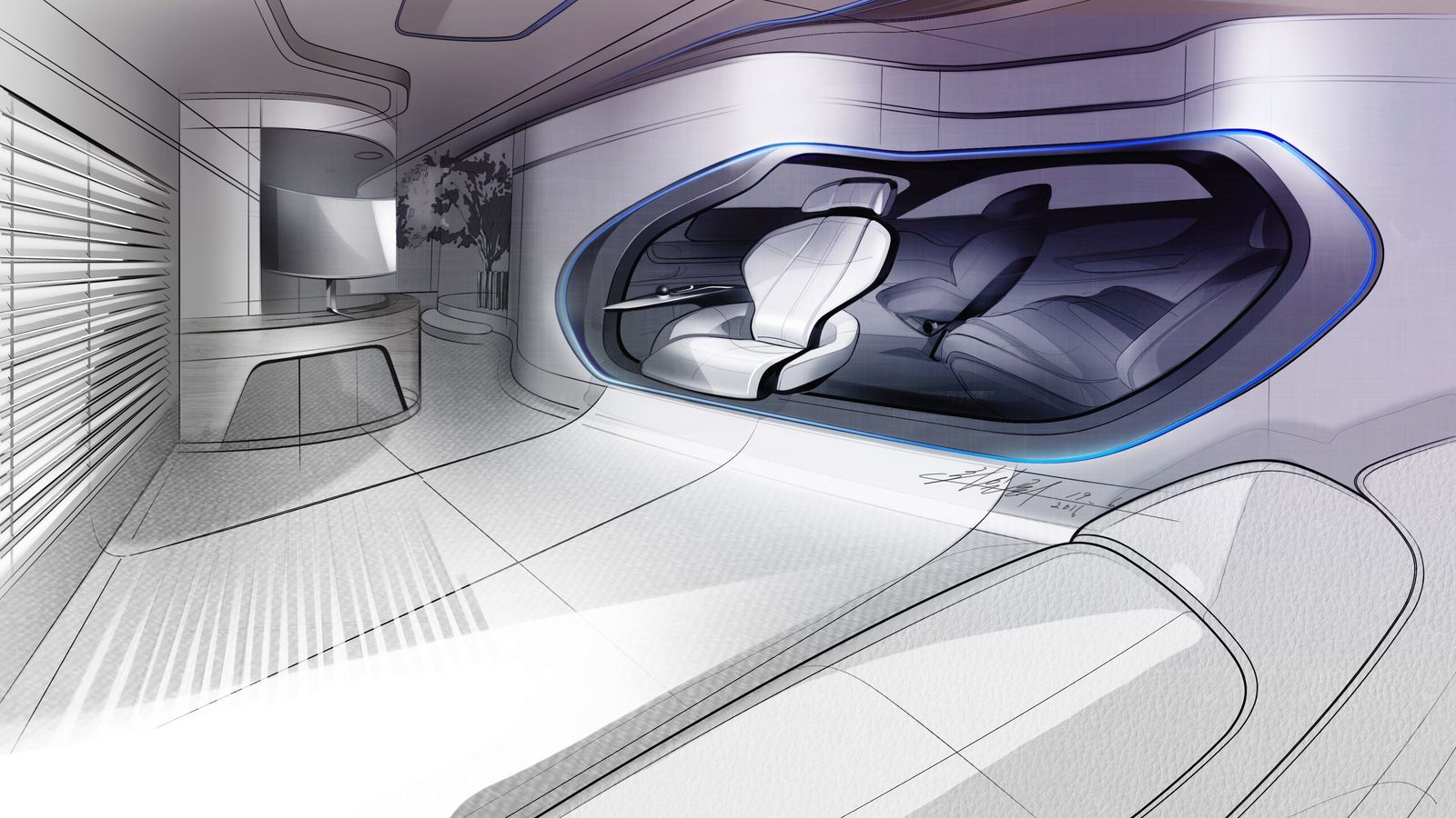 Hyundai Mobility Vision Concept at 2017 CES LA