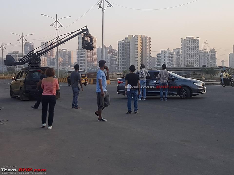 2017 Honda City Facelift Spotted in India While Ad-Shoot