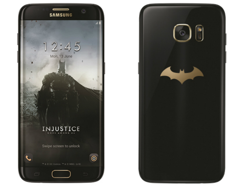 Batman Themed Galaxy S7 Edge Injustice Edition