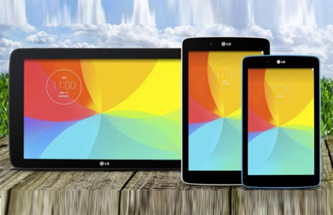 LG G Pad Series Tablets