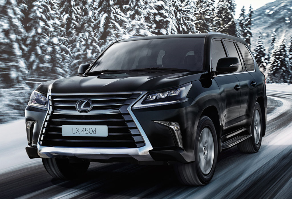 Lexus LX450d Flagship SUV Launched in India Front Side Fascia