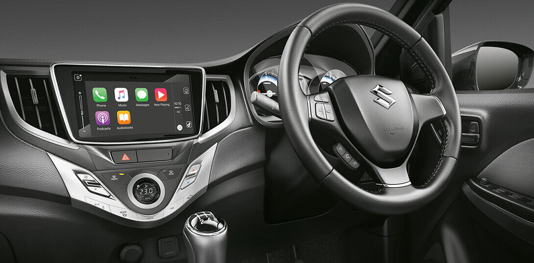 Maruti Suzuki Baleno RS Interior Dashboard Profile