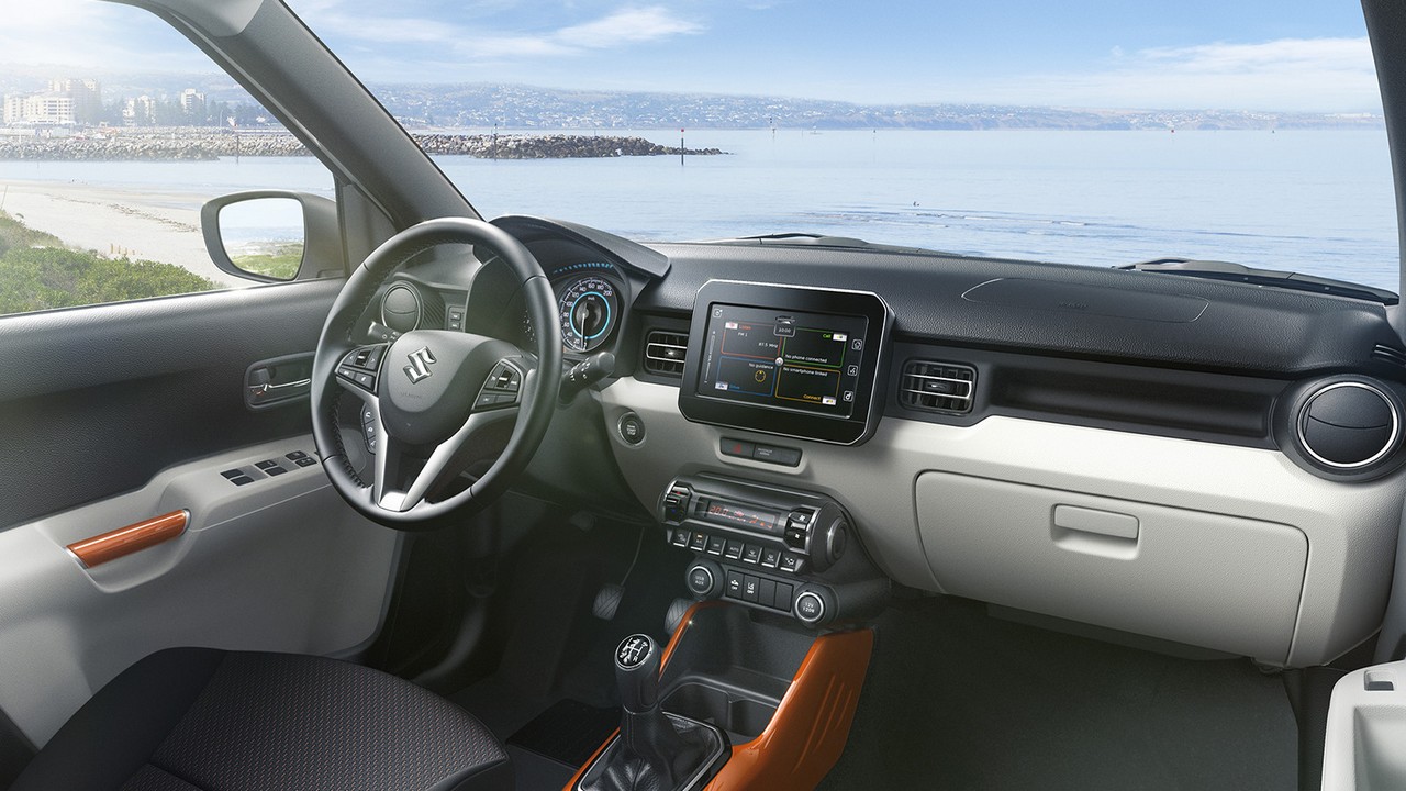 Paris Motor Show 2016 Maruti Suzuki Ignis Interior profile
