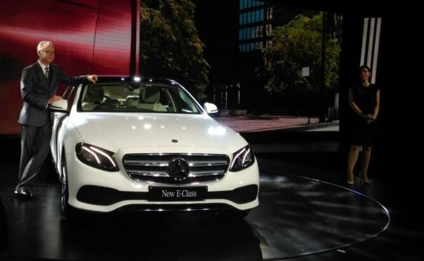 Mercedes-Benz to Launch E 220d in India on 2 June 2017 Front Fascia