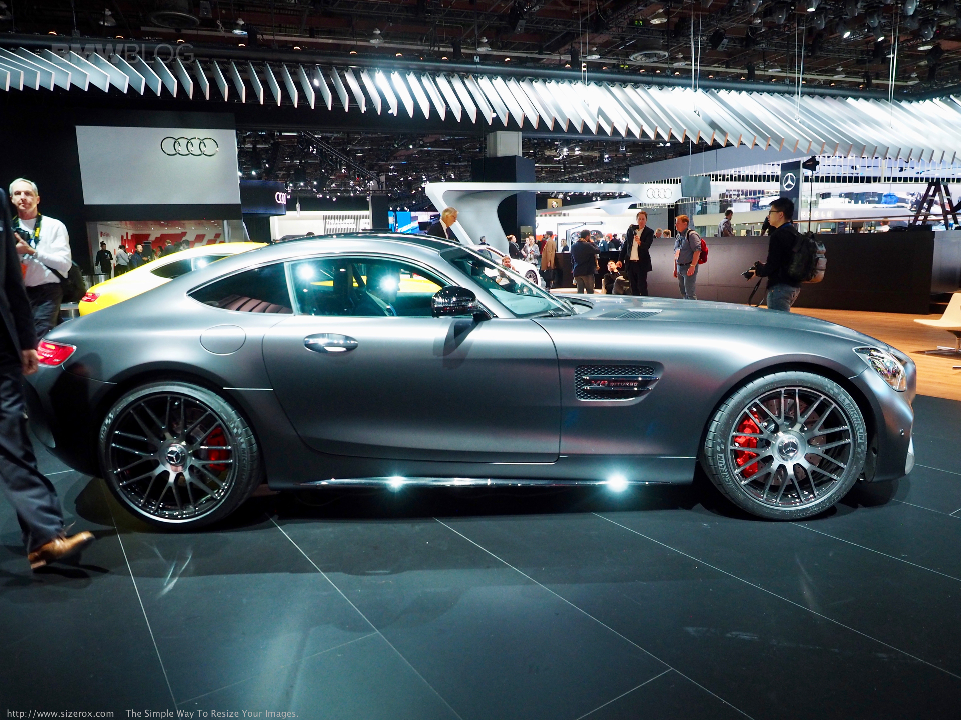 Mercedes-AMG GT C Coupe at Side 