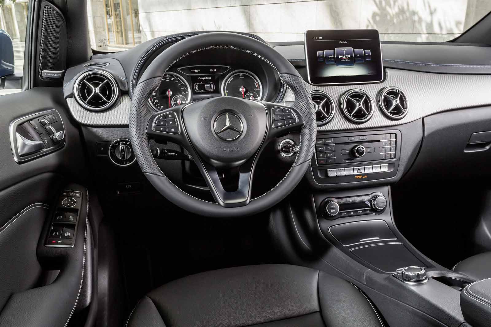 Mercedes B Class Facelift Interior
