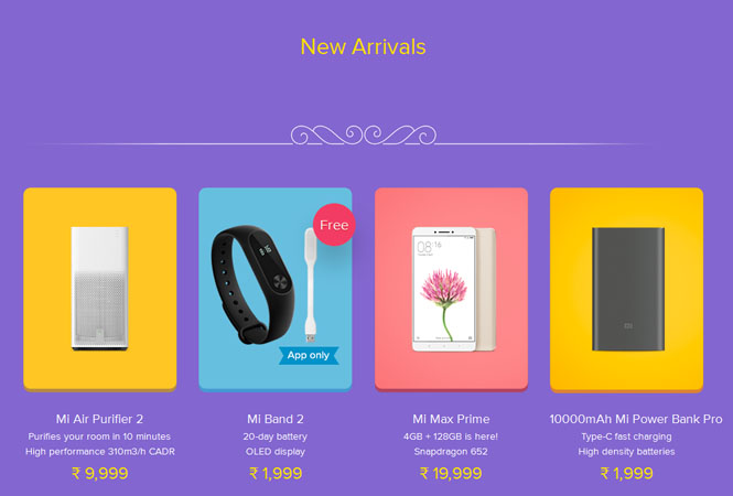 Xiaomi Products on Massive Discount For 3 Days Starting From Today