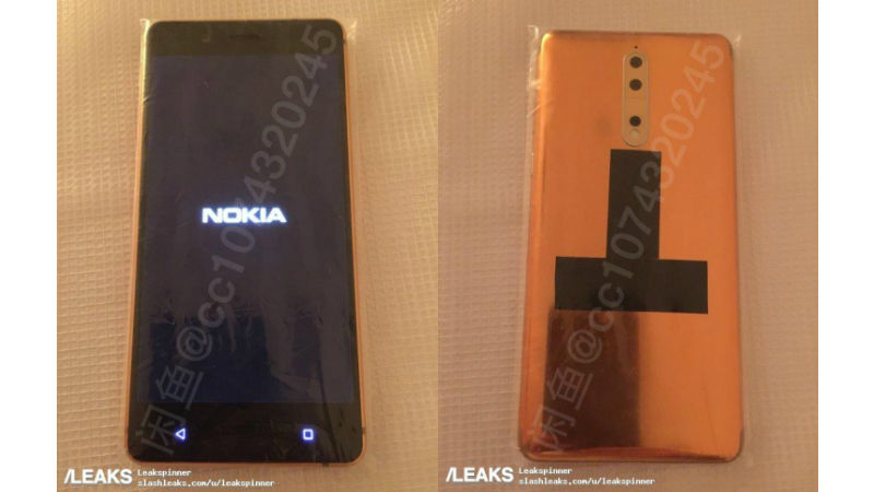 Nokia 8 Copper Gold Price specifications design
