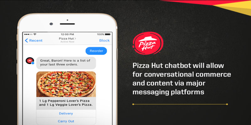 Pizza Hut Chatbot Allow You To Order Pizza 