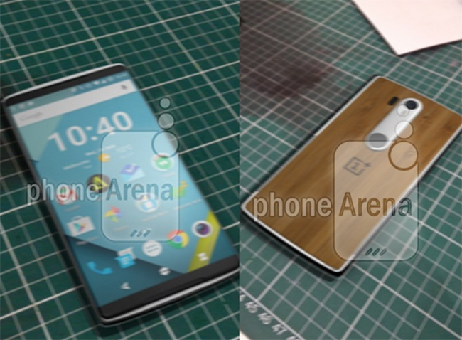 OnePlus 2 Front rear panel leaked image