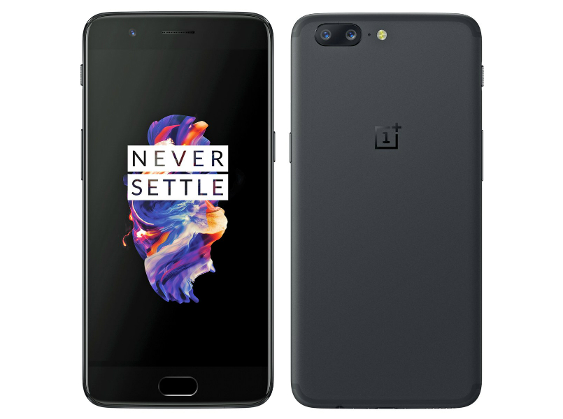 OnePlus 5 back and front
